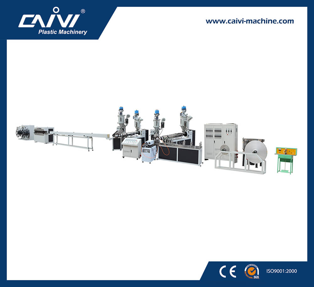 Over-lap Welding PEX-AL-PEX Plastic Pipe Extrusion Line