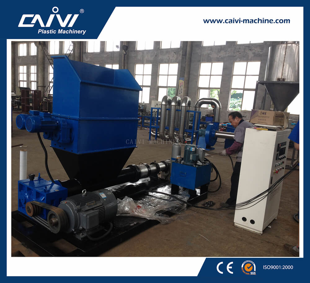 EPS Foam Fuse Hot Melt Recycling Machine