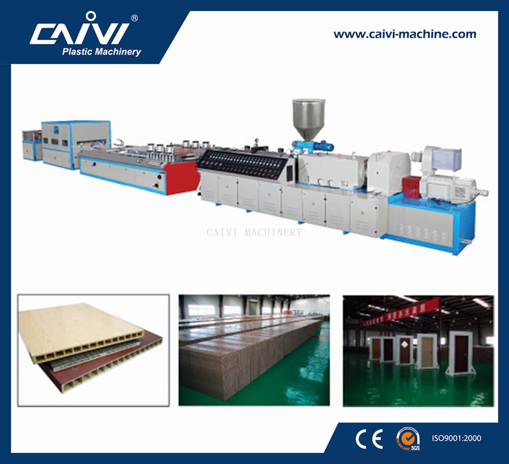 PVC/PE/PP Wood-plastic Board Production Line