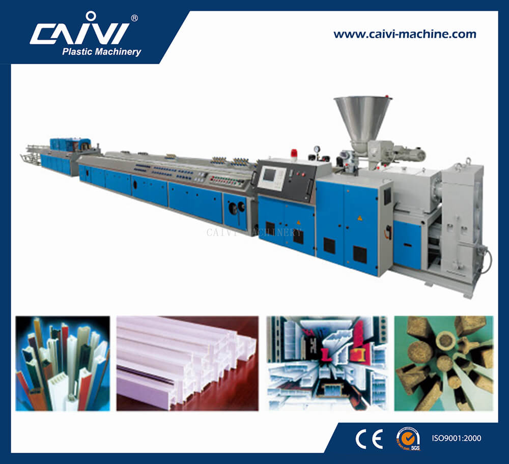 PVC/PE/PP Wood-plastic Profile Production Line